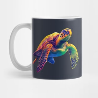 Psychedelic Sea Turtle Mug